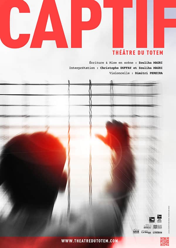theatre du totem affiche captif theatre du totem affiche captif